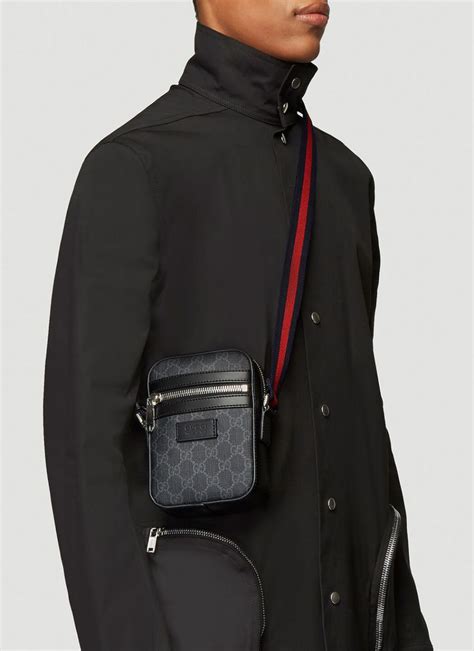 gucci mens travel bag|men's gucci crossbody bag.